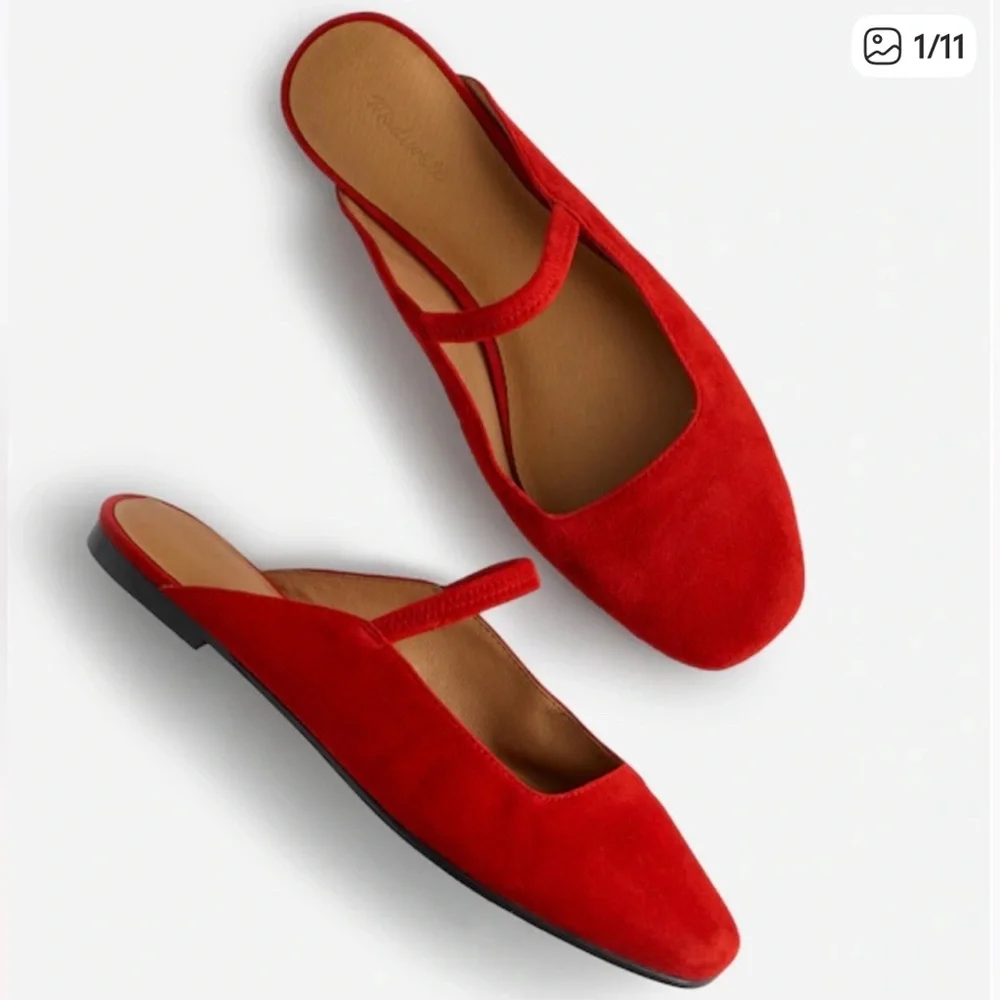 Madewell Greta Ballet Flat Mule - Picture 4 of 7